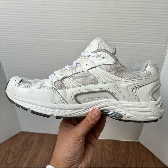 Vionic 23walk White Leather Walking Athletic Shoes Size 9 - Picture 17 of 17